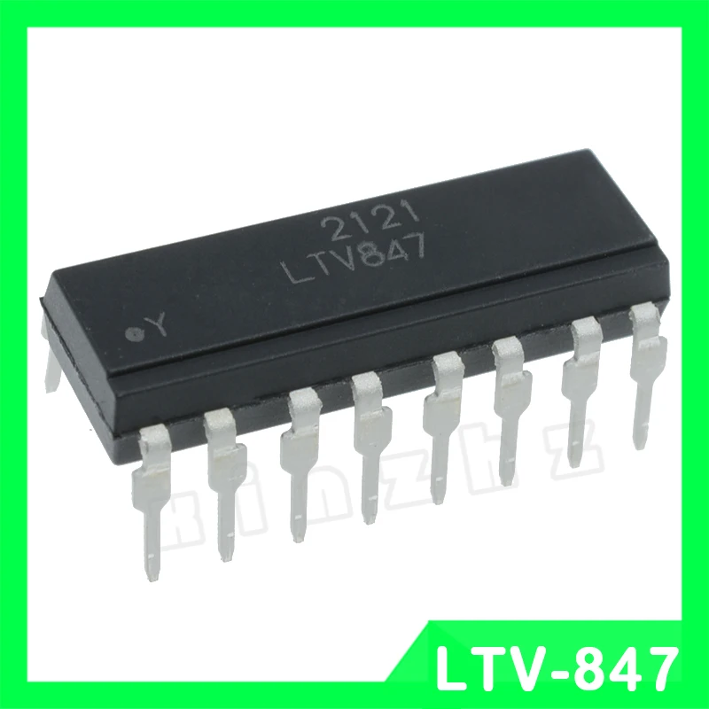 

10pcs LTV-847 Photocoupler Optoisolator DIP-16 100% Original Phototransistor Output