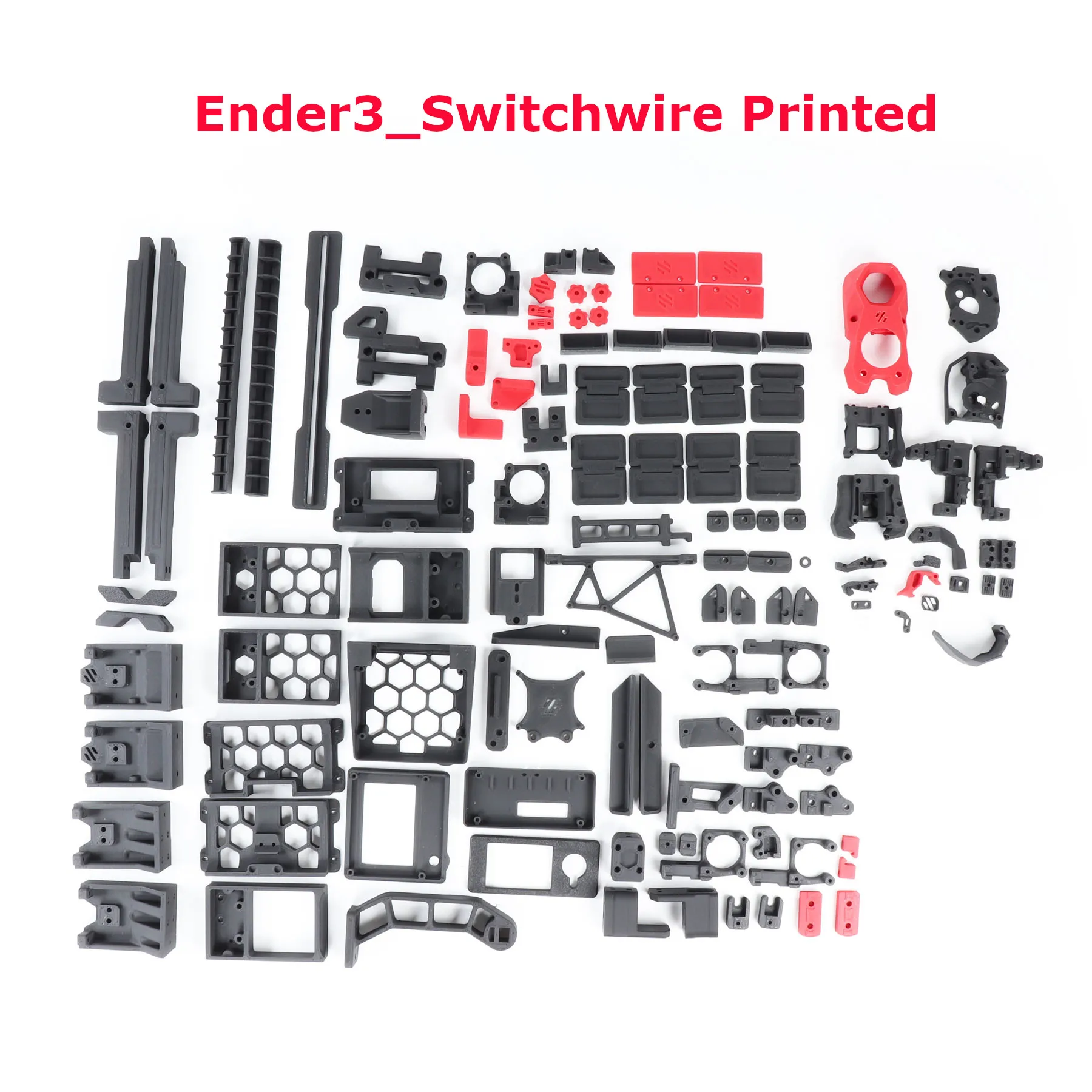 

Blurolls Ender_Switchwire 3d Printed Parts Ender3 Upgrade to Voron Switchwire 3d Printed Full Kit FDM 40% Infill ESun ABS+