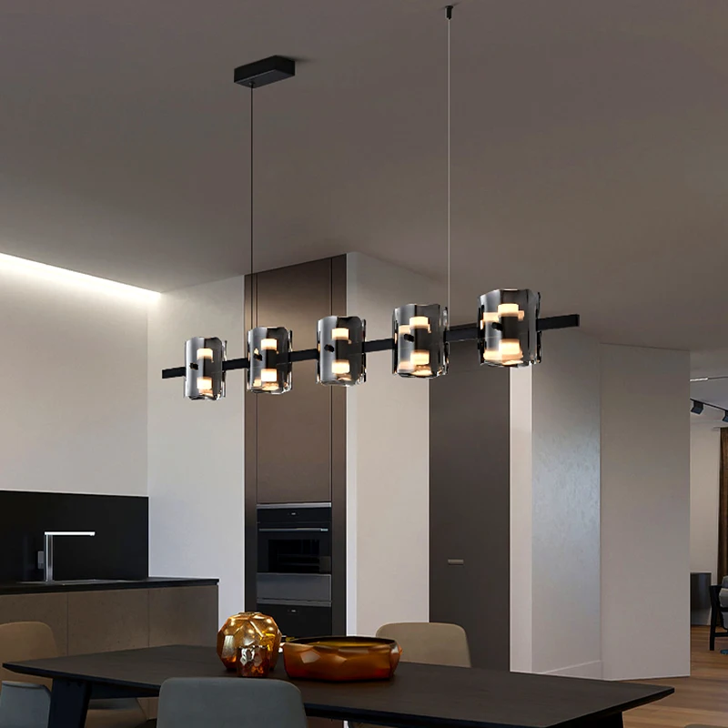 

Led Art Chandelier Pendant Lamp Light Room Decor Nordic home dining lustre hanging ceiling fixture indoor