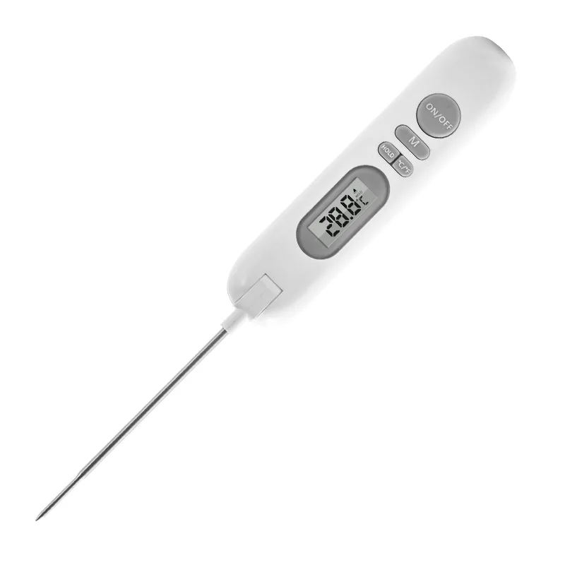 

Electronic Food Thermometer Food Outdoor Barbecue Folding Rechargeable Thermometer Churrasco Humidity Meter Temperature