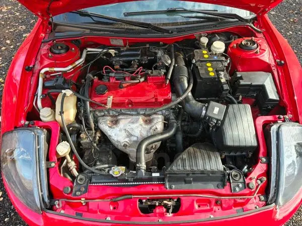 Фото Комплект из 2 газовых упоров капота для Mitsubishi 3G Eclipse III D52A/D53A (кабриолет/купе) 1999-2005, передние, для модификации, с функцией подъема №5