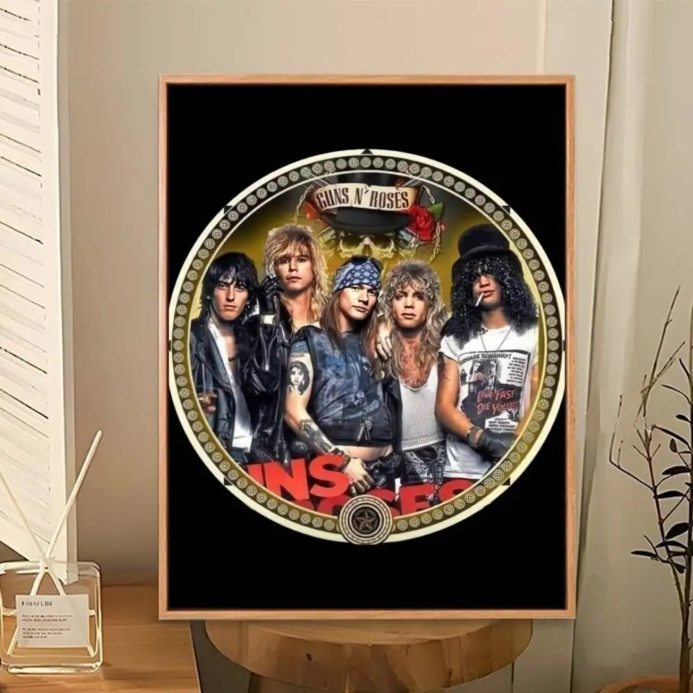 Постер G-Guns N R-Roses, идеальный космический стикер, самоклеящийся, для офиса, домашнего кинотеатра, настенный декор, стильный подарок (art.: 3920d9aedca48) - 3920d9aedca48