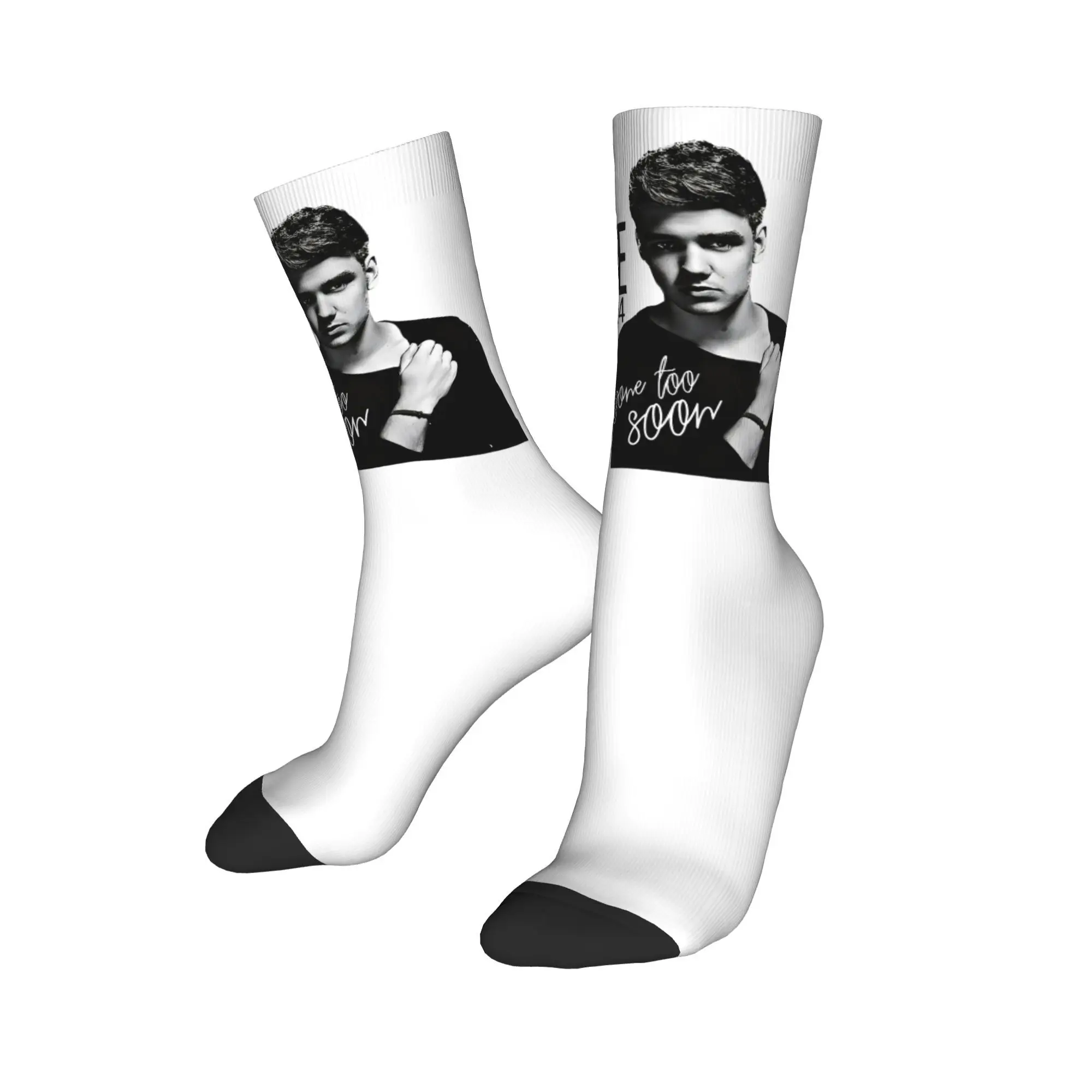 Liam Payne 1993-2024 носки с памяттю RIP товары для мужчин и женщин средней длины милые