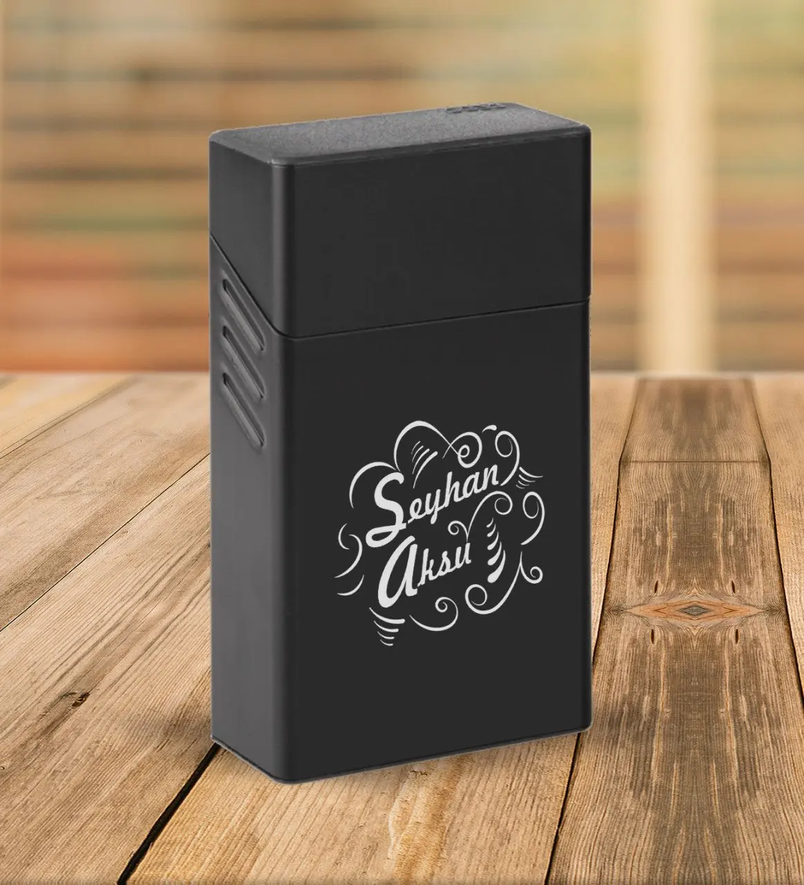 

Индивидуальная черная прикосновение/металлическая сигарета стройного размера