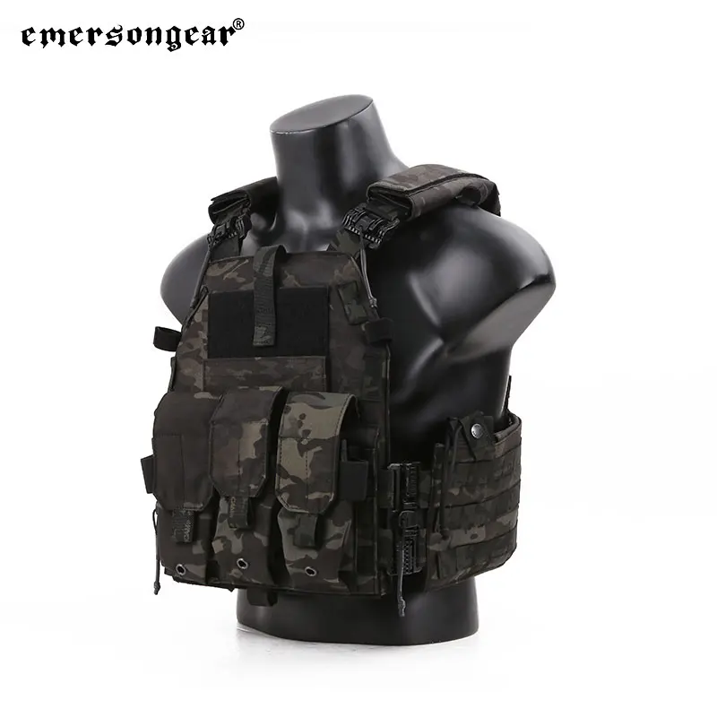 Pаспродажа Emerson Gear 094K держатель тарелок с магнитной сумкой ROC Molle тактический жилет страйкбол охота стрельба Защита тела Броня защитное снаряжение