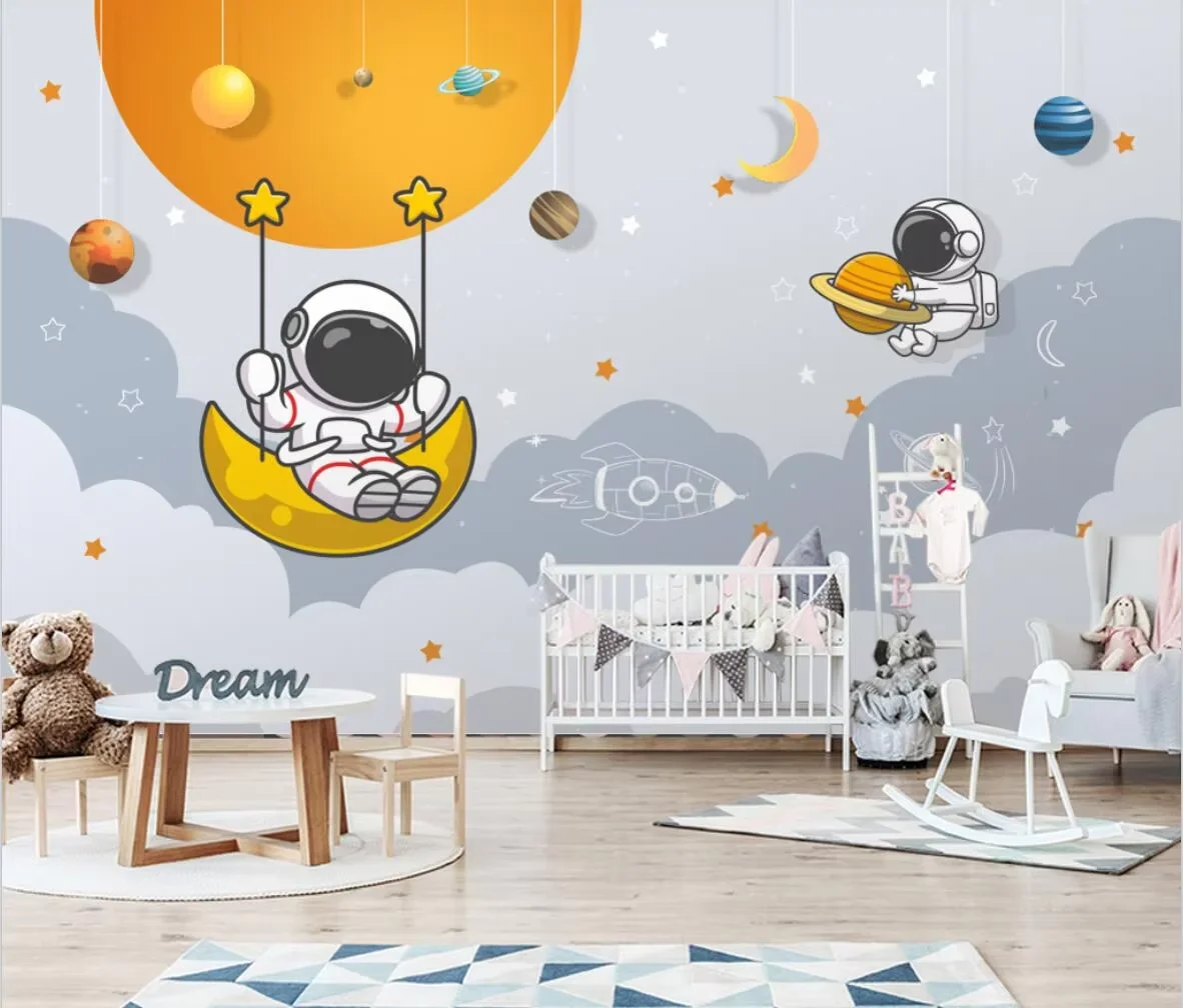 

Beibehang 3D детские текстильные обои