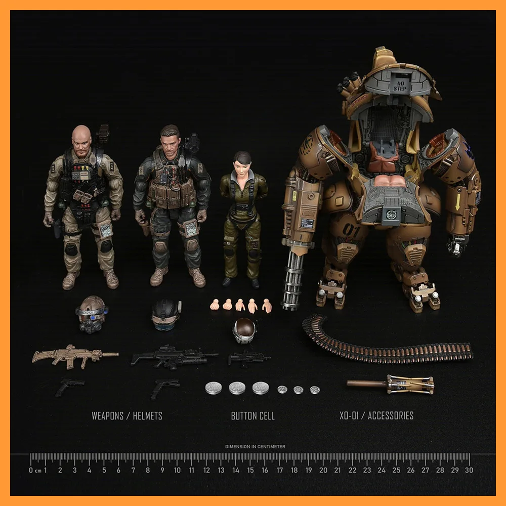 Solnorthstory SSE001 масштаб 1/18 экзоскелет армированный костюм искусственная кожа с 3