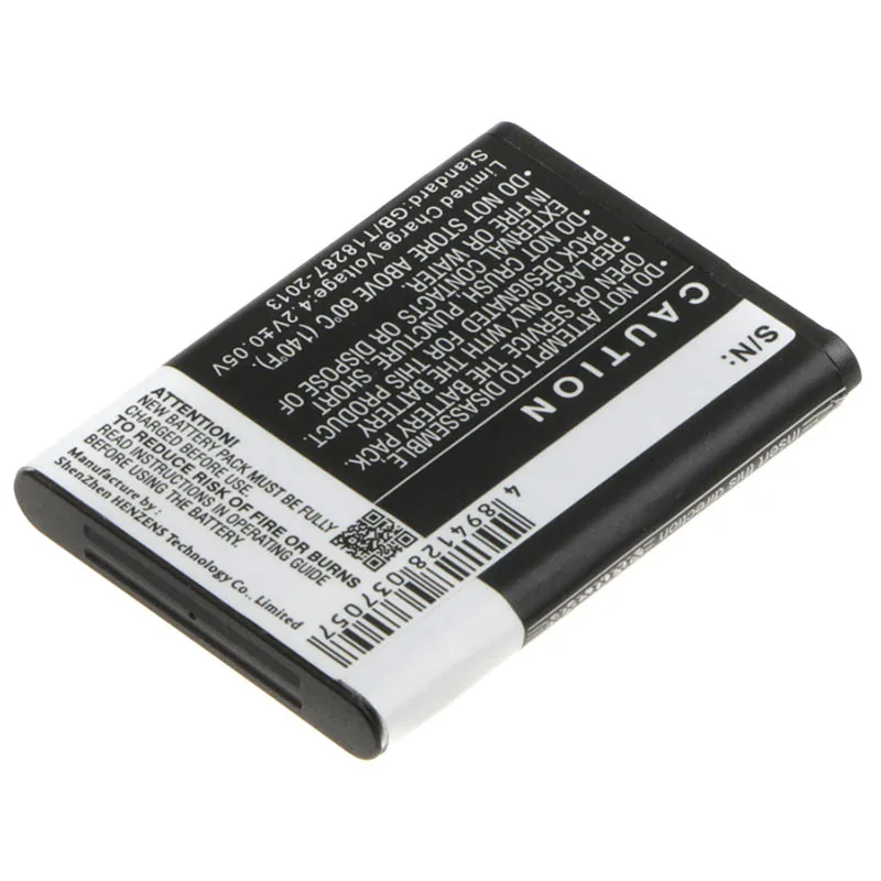 

CameronSino Battery for ALIGATOR D100 Mustang M31 Topblue V2.0 blu Maxcom MM131 900mAh / 3.33Wh Nokia BL-5B 2610 3220 3230 5140