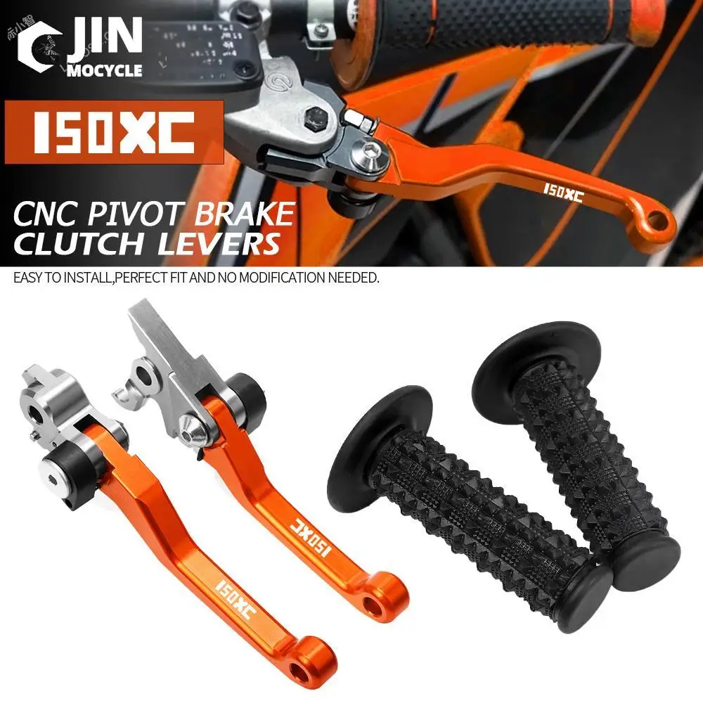 

Motocross Non-slip Hand Grips Handlebar FOR 150 XC 2009 2010 2011 2012 2013 2014 2015 Dirt Bike Brake Clutch Levers 150XC