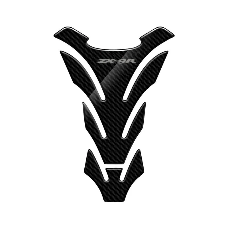 

3d-наклейки из углеродного волокна для мотоциклетного топливного бака, защитная накладка, наклейки для Kawasaki ZX9R ZX-9R