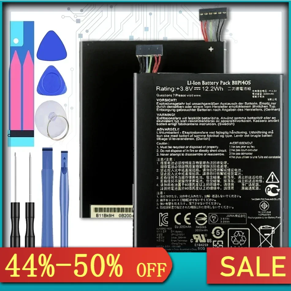 Laptop Battery For ASUS Memo Pad 7 ME70CX K01A B11P1405 Batteries Free Tool