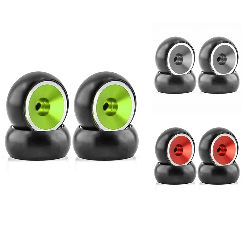 

1 Set Hard Plastic Drift Tire Tyre Metal Wheel Rim For Wltoys 284131 K969 K989 Kyosho Mini-Z 1/28 RC Car Parts Accessories C