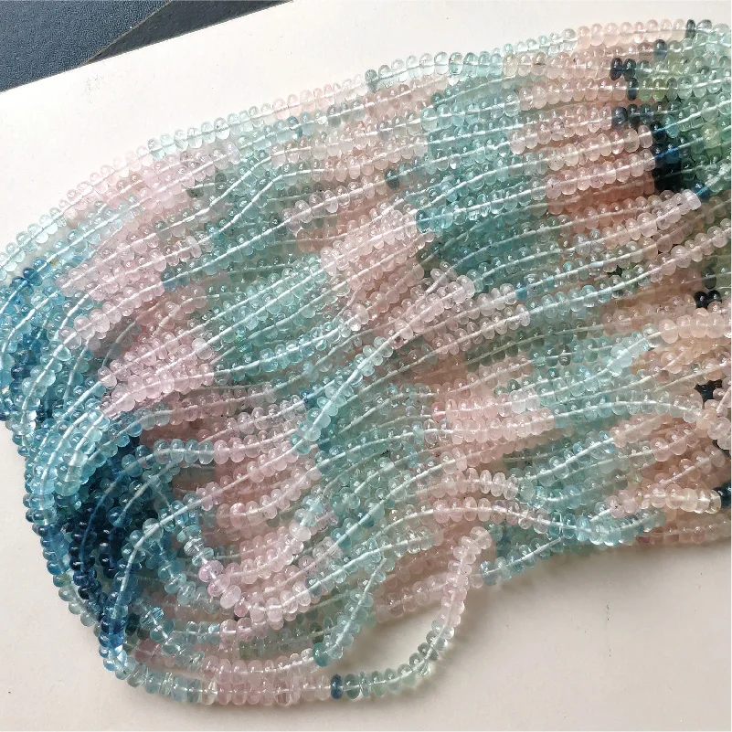 

Бусины россыпью из морганита, 40 см, 5-6 мм