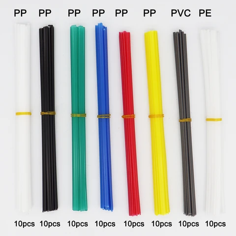 80 шт., пластиковые сварочные прутки, 20 см