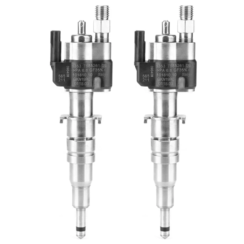 

Форсунка топливного инжектора 13537585261-09 для-BMW N54 N63 135 335 535 550 750 X5 X6, 2 шт., топливный инжектор, автомобильные аксессуары