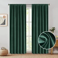 modern solid color 80 blackout curtains for living room bedroom luxury home window curtains finished customizable drapes