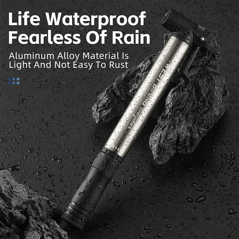 Семейный велосипедный мини-насос 2 в 1 с набором отверток портативный инструмент