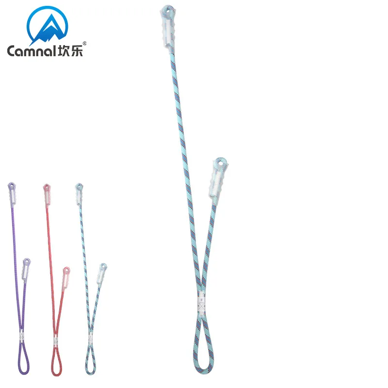 

P610 Power Oxtail Rope 10.5mm-80/50cm 22kn Outdoor Climbing Speed Lowering Lifesaving Rope Fall Protection Device