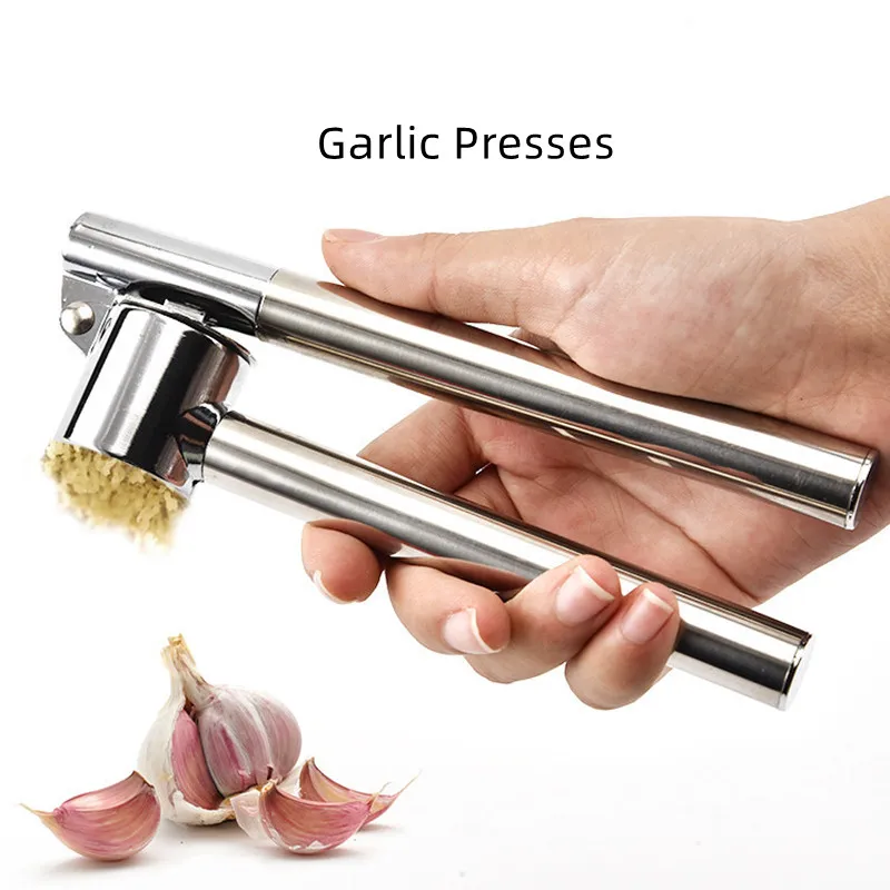 

Garlic Press Crusher Multifunctional Manual Garlic Mincer Chopping Garlic Tools Ginger Squeezer Masher Vegetable Chopper Utensil