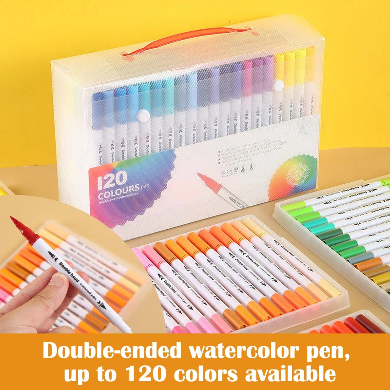 S Double-ended Art Markers For Painting Calligraphy Art Supplies