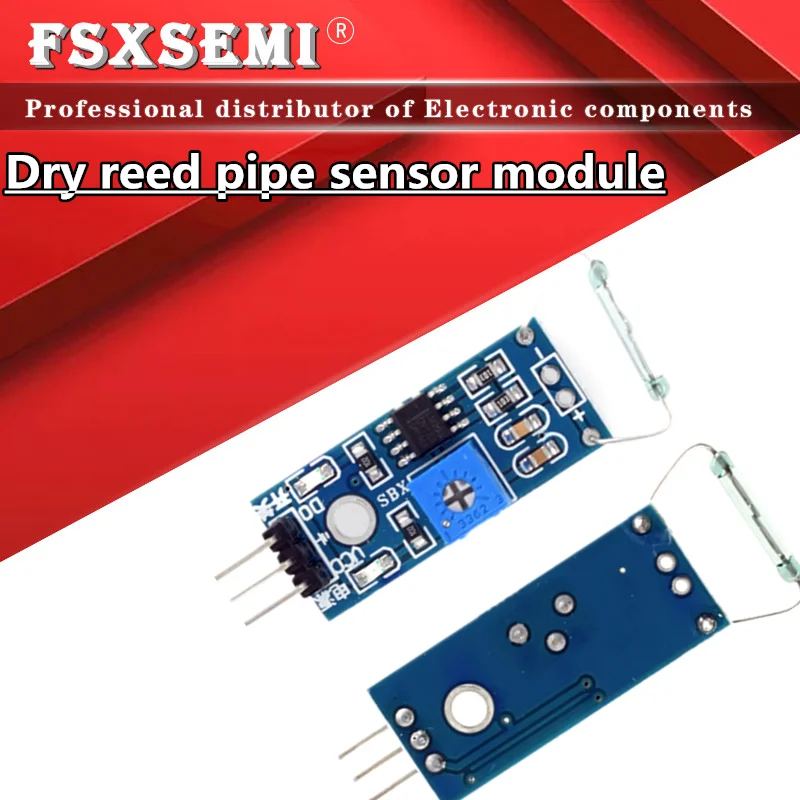 

mka14103 Dry reed pipe sensor module magnetron module dry reed switch magnetic control switch for Arduino Reed Module
