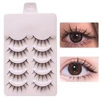 natural look faux lashes dense curl eyelashes natural looking handmade faux lashes for women girls lightweight comfortable