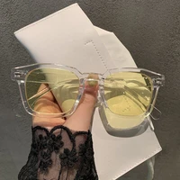 2022 rimless sunglasses fashion sunglasses women tide vasos decorativos luxury lunette de soleil femme vintage zonnebril dames