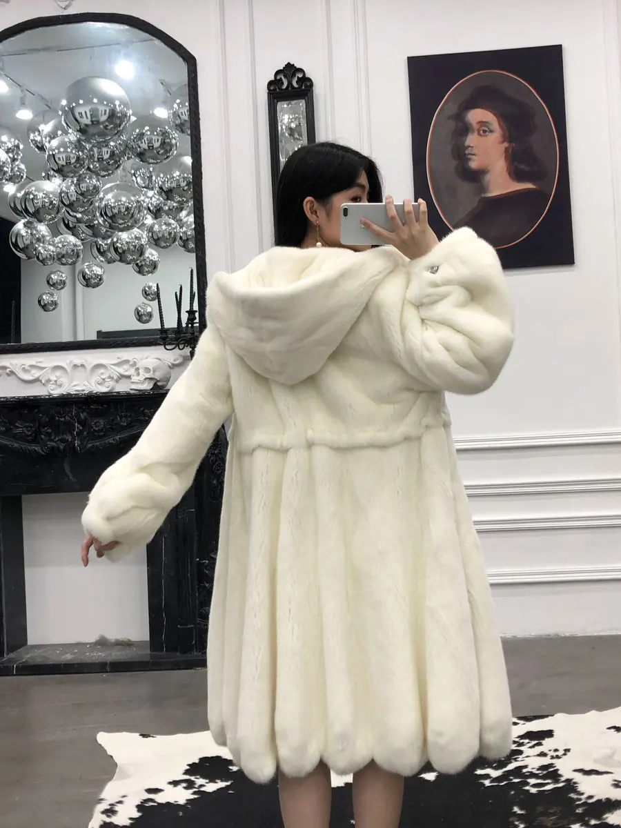 Fashion Women's Winter Coats Coats Fur Thick Winter Office Lady Other Fur Yes Real Fur Winter Jackets 2022 Woman