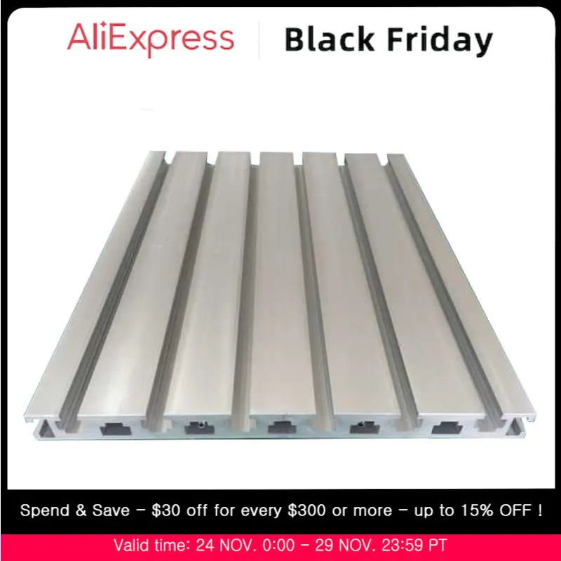 

Т-образный слот, алюминиевые профили, аксессуары для гравировального станка с ЧПУ, панель из сплава с ЧПУ «сделай сам» 20240, панель гравировал...