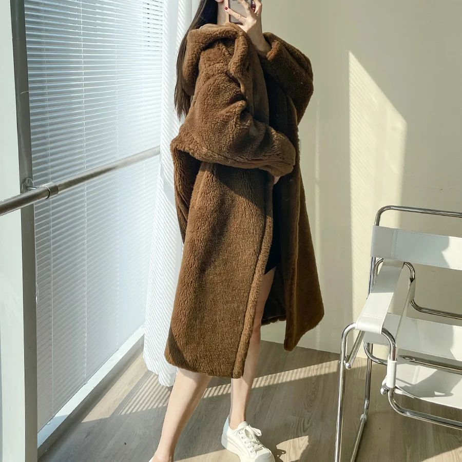 Рисунок 4 - Меховое пальто, теплое зимнее пальто из альпаки