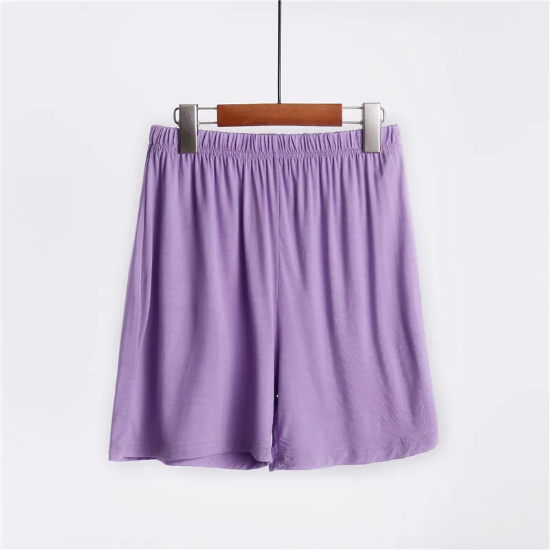 

Modal Ladies Purple Sports Shorts Summer Loose Mini Sexy Short Shorts Girl Thin Plus Size Casual Home Wear Women's Shorts Xxxl