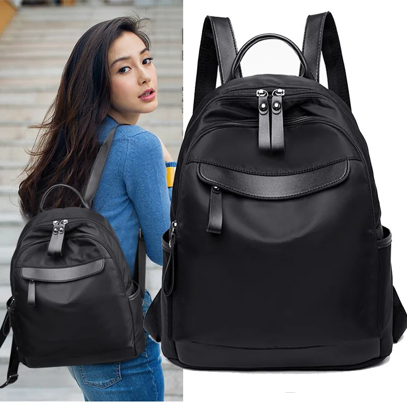 

2021 new oxford cloth backpack Korean version of the backpack female fashion net celebrity the same lightweight travel backpack