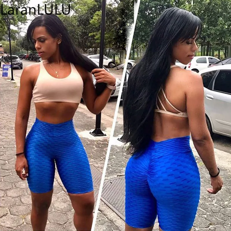 

Women Gym Shorts High Waist Trainning Push Up Tight Sports Shorts Leggings Jogging Running Fitness Trainning Yoga Shorts Pants