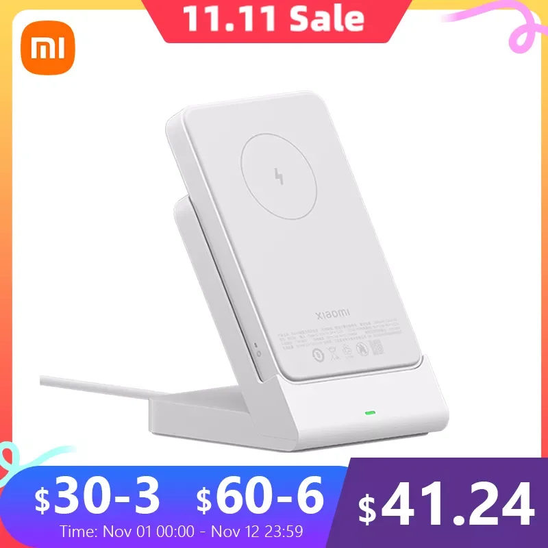 

NEW2023 Xiaomi Magnetic Wireless Power Bank 5000mAh P05ZM For iPhone 12 13 14 Pro Mag-safe Wireless Charger