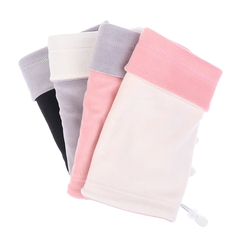 Флисовый шарф на шею зимняя толстая велосипедная бандана для женщин и мужчин