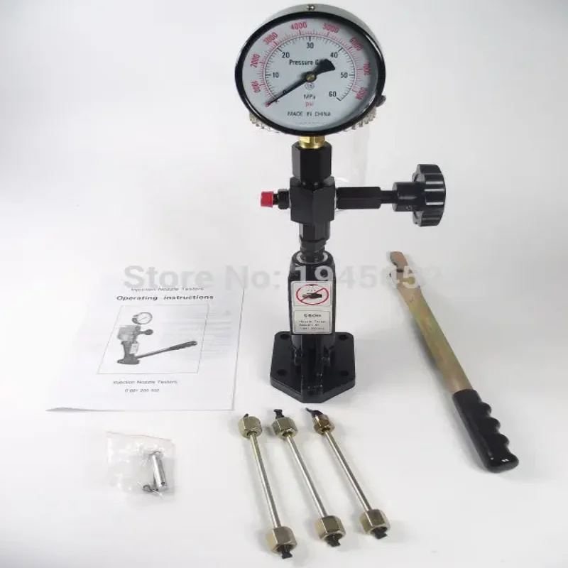 Ручной насос для дизельного бустера S60H валидатор форсунки инжектора с общей