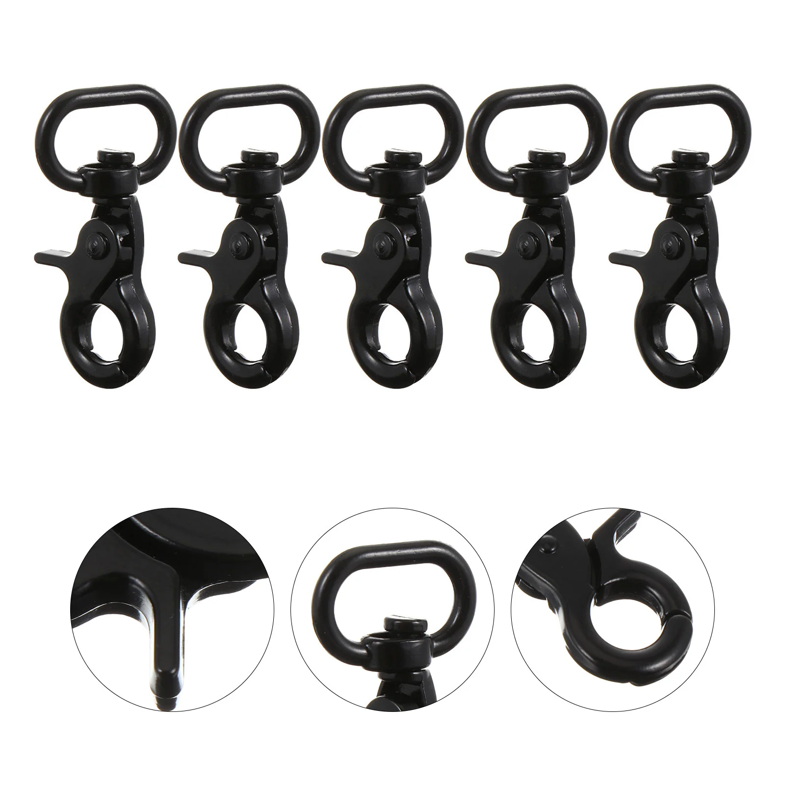 

Snap Hook Swivel Lobster Clasp Trigger Hooks Bolt Ring Key Eye Accessories Luggage Lanyard Claw Clips Buckles Buckle D Clasps