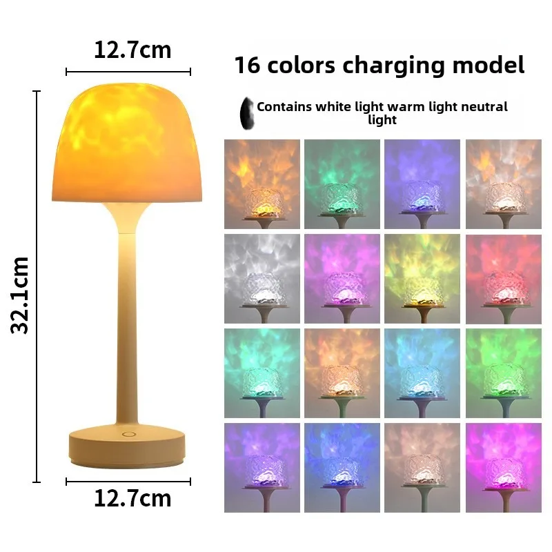 

Настольная лампа Campinglight с водной рябью