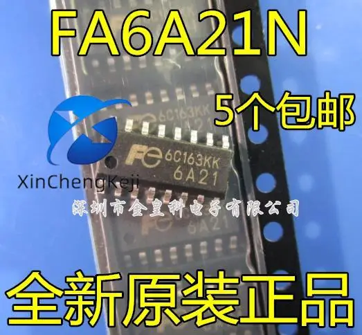 30pcs original new [5 packages] FA6A21N-C6-L3 real IC 6A21 SOP16