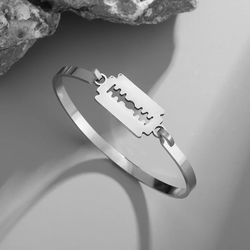 Цепочка с подвеской в стиле хип-хоп стильное ожерелье металлическим клинком