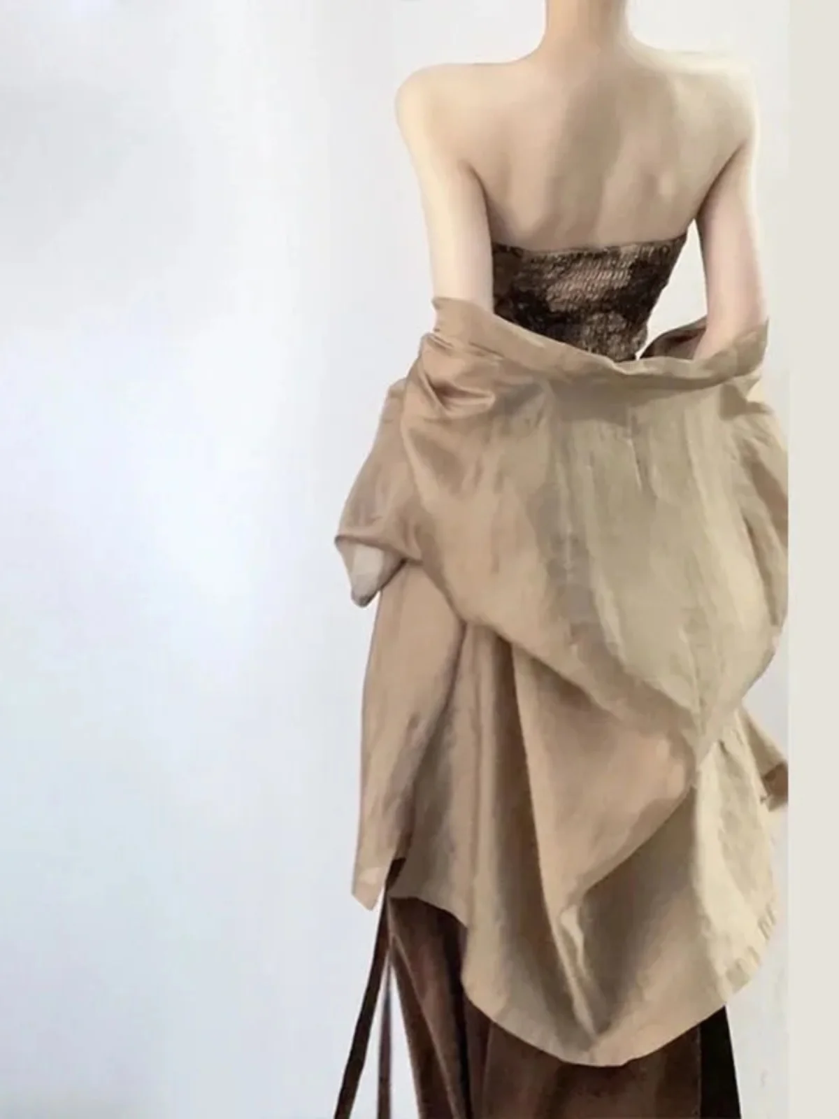 Новая китайская женская одежда Sle улучшенная национальная Hanfu в стиле Дзен чайная