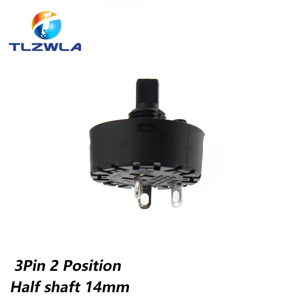 

Поворотный переключатель TLZWLA 6A медный