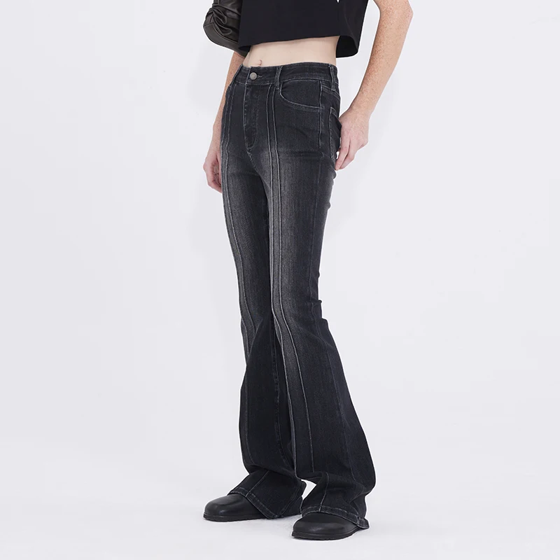 Джинсы Vena Label Jeans Женские винтажные брюки с вырезами уличная одежда джинсовые