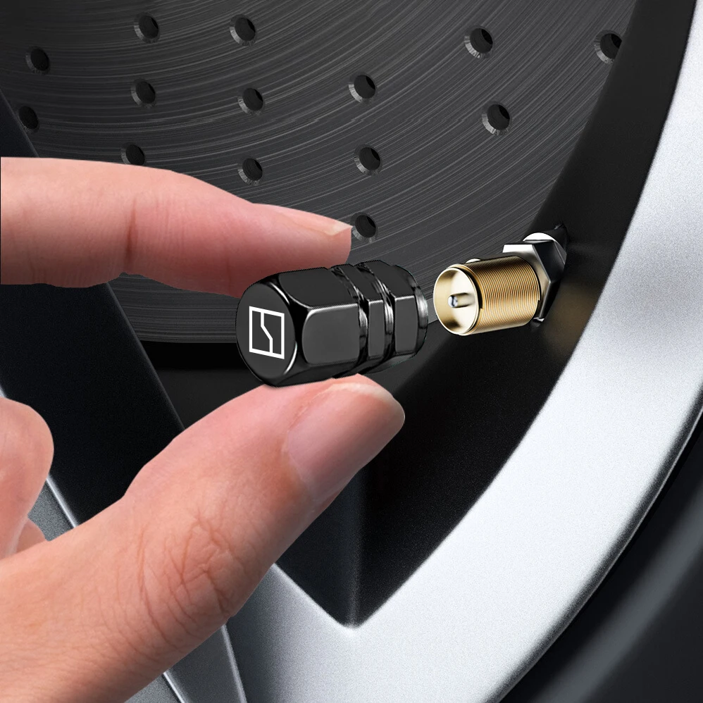 4 шт. крышки клапанов автомобильных шин из алюминиевого сплава автомобильные