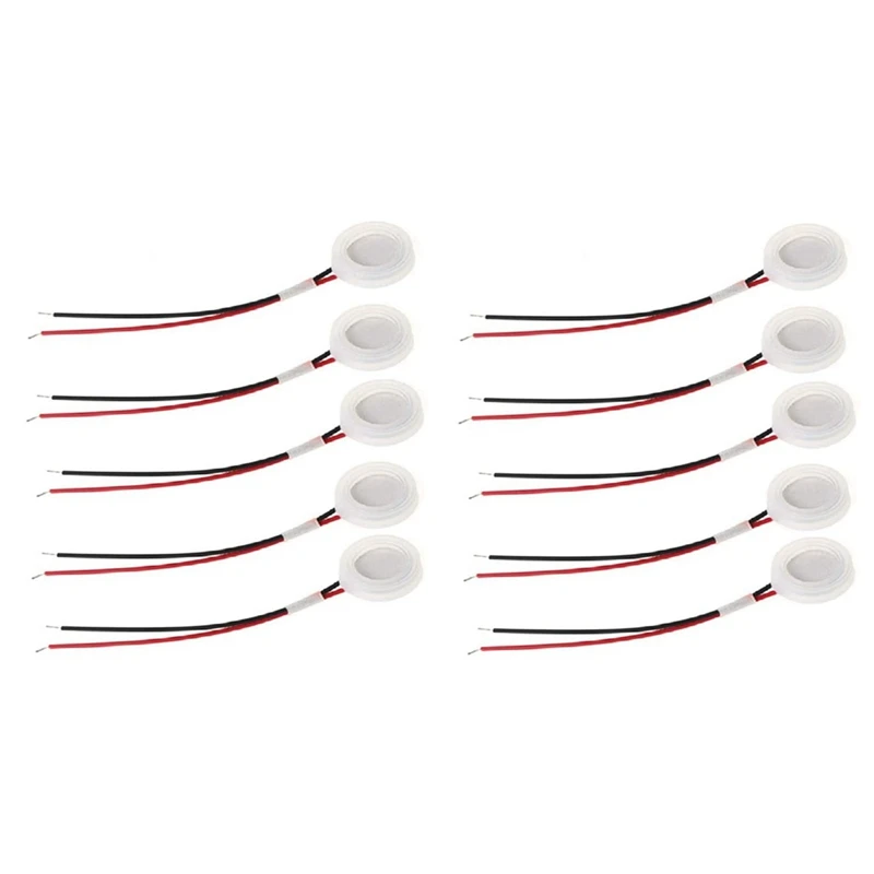 

Top Deals 10Pcs 16Mm 1.7Mhz Ultrasonic Mist Maker Transducer Humidifie Parts Spray Head