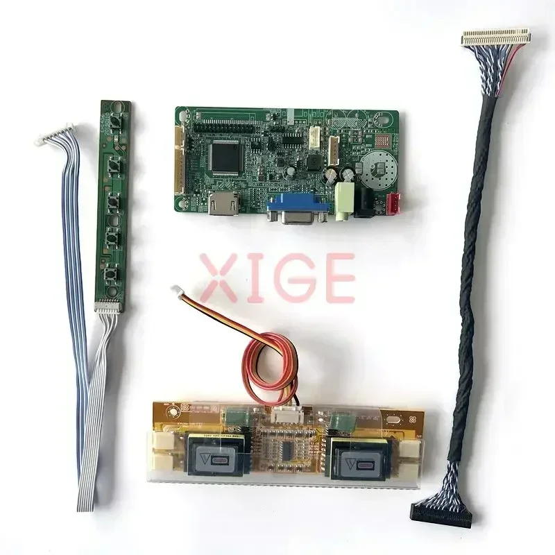 Плата контроллера драйвера ЖК-экрана подходит для LTM200KP01 LTM200KT01 VGA 4CCFL тестовый