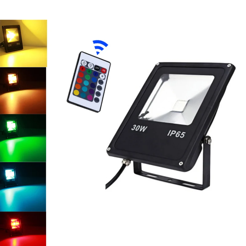 

HIGHY светодиодный прожектор RGB 10/20/30/50 Вт для сада