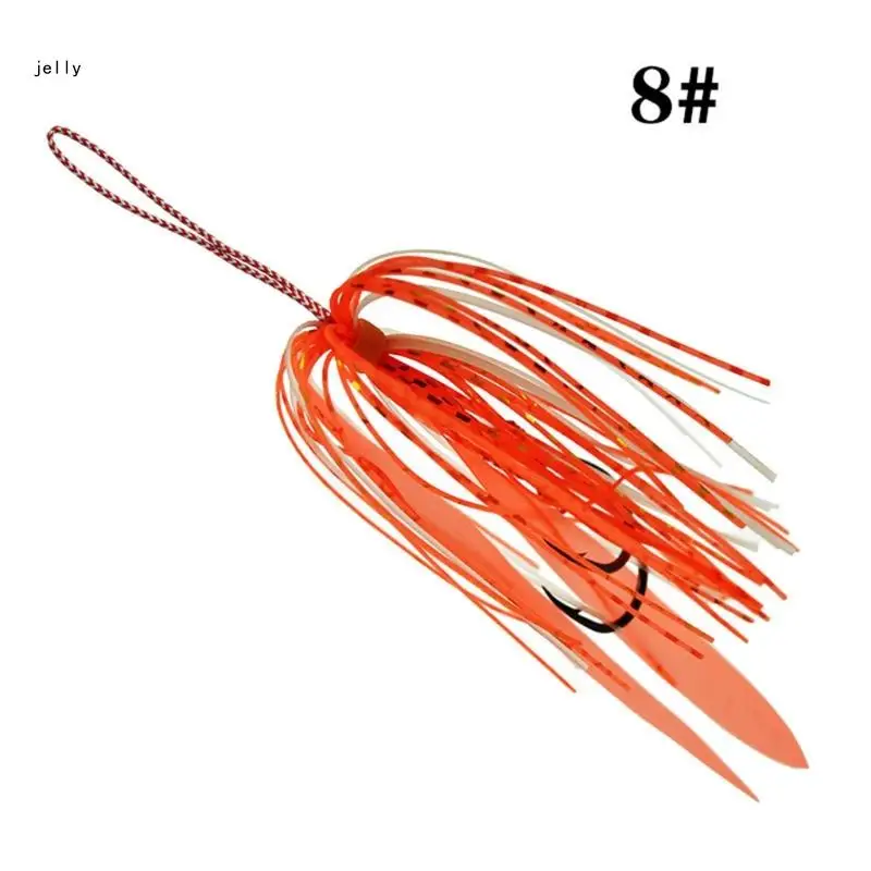 5 шт. сменный крючок для рыбалки набор крючков вертикальных приманок морской воды