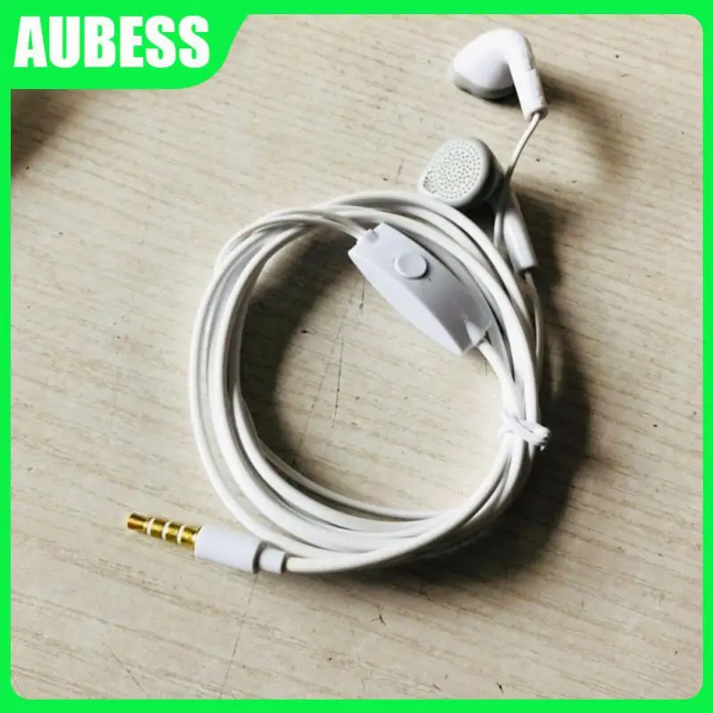 

Portable Wired Headset Wire-controlled Wired Earbud In-ear Type Smartphone Headset Earphone Suitable For Xiaomi Huawei