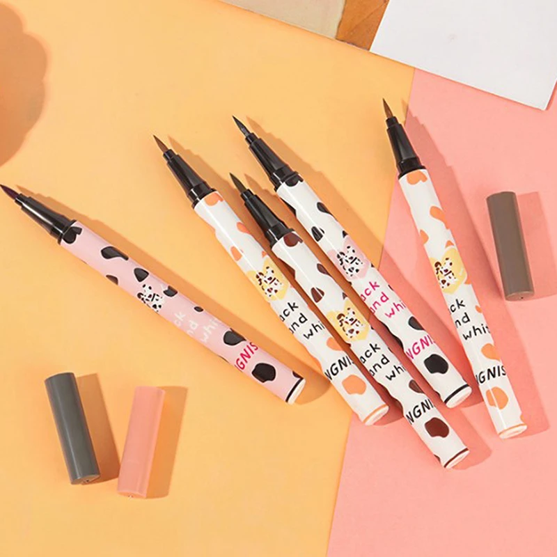 

Eyeliner Pen Long Lasting No Smudging Quick Drying Brown Lying Silkworm Pencil Liquid Eye Shadow Beauty Makeup Cosmetics Tool